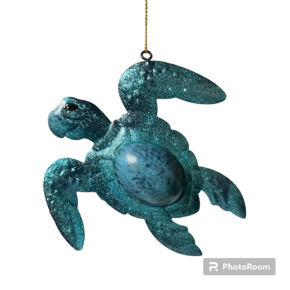 Vintage Sea turtle ornament